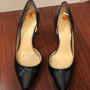 9 1/2 black high heels